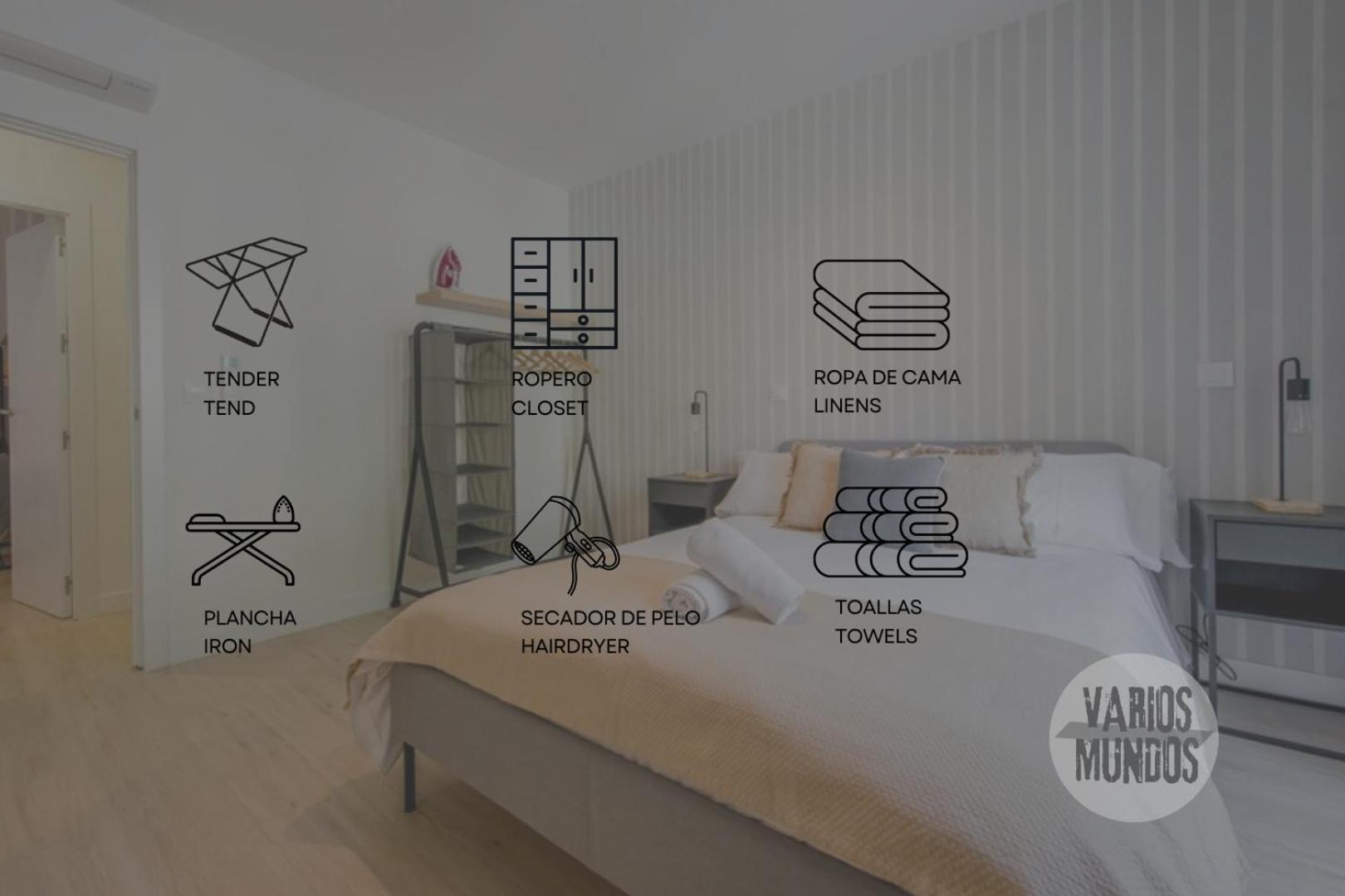 Spacious New Aparment Para 8Pax En La Plaza De Tirso E1 Madrid Exterior foto